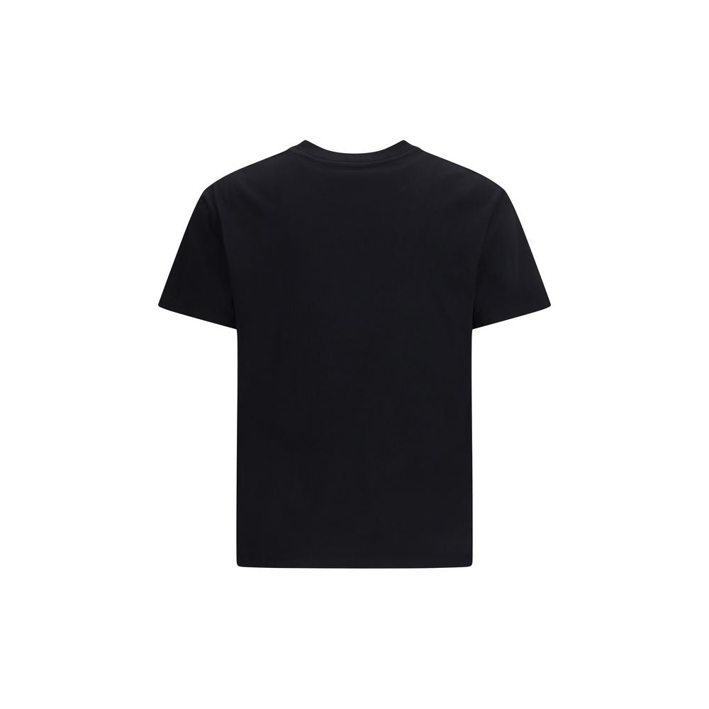 Valentino Black Cotton T-Shirt - Luxury Boutique Co