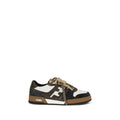 Fendi Multicolor Calf Leather Bos Taurus Low Top Sneakers - Luxury Boutique Co