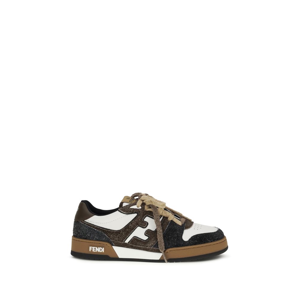 Fendi Multicolor Calf Leather Bos Taurus Low Top Sneakers - Luxury Boutique Co