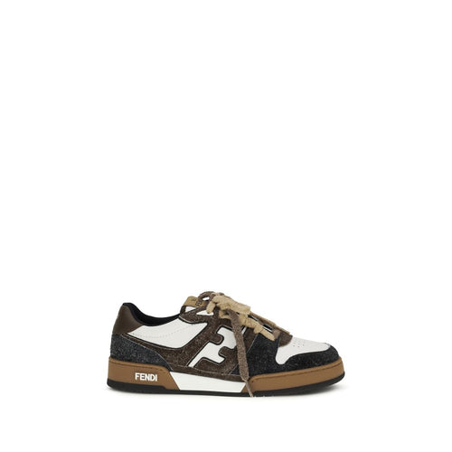 Fendi Multicolor Calf Leather Bos Taurus Low Top Sneakers - Luxury Boutique Co