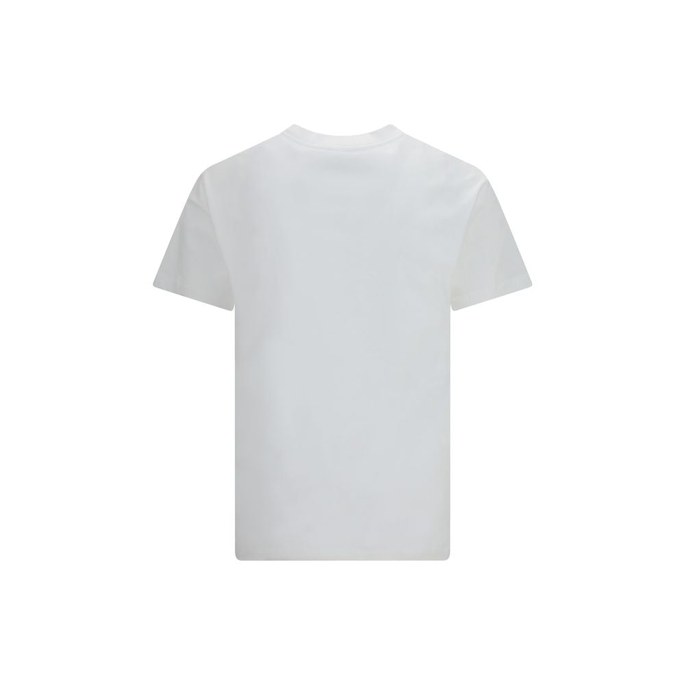 Valentino White Cotton T-Shirt - Luxury Boutique Co