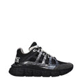 Versace Black Fabric Athletic Sneakers - Luxury Boutique Co