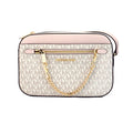 Michael Kors Adult Saffiano Leather Chain Zip Crossbody Handbag - Luxury Boutique Co