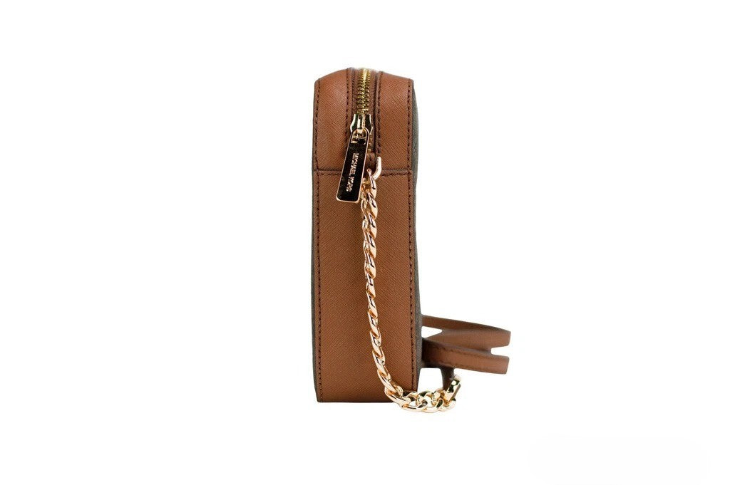 Michael Kors Women'S Jet Set East West Crossbody Handbag Saffiano - Luxury Boutique Co