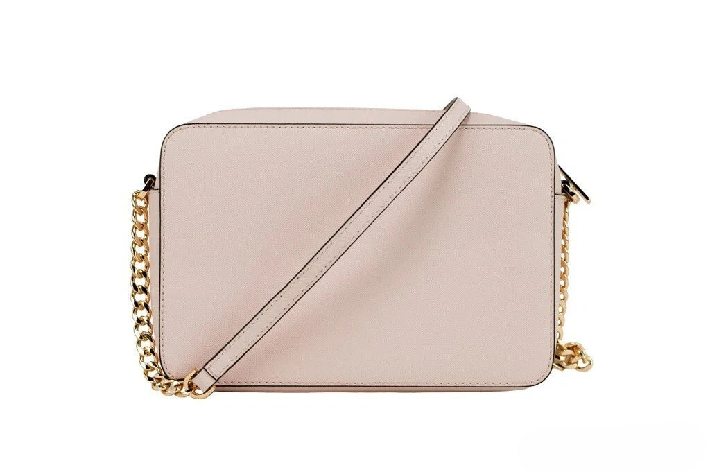 Michael Kors Adult Saffiano Leather East West Crossbody Handbag With 2 Slit Pockets - Luxury Boutique Co