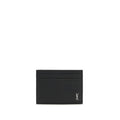 Saint Laurent Black Calf Leather Bos Taurus Wallet - Luxury Boutique Co