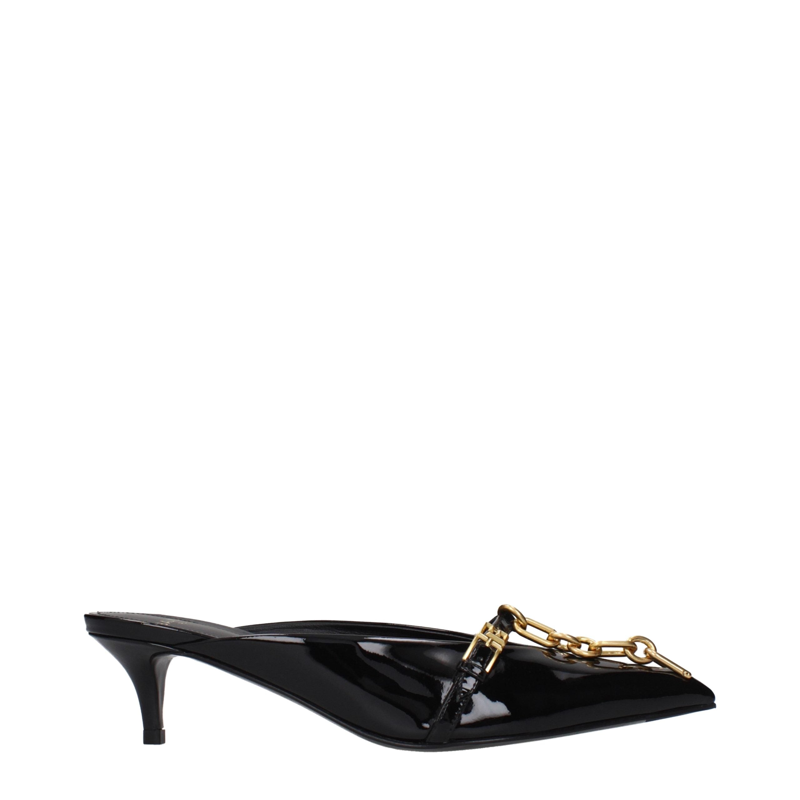 Balmain Black Leather Platform Sandals - Luxury Boutique Co