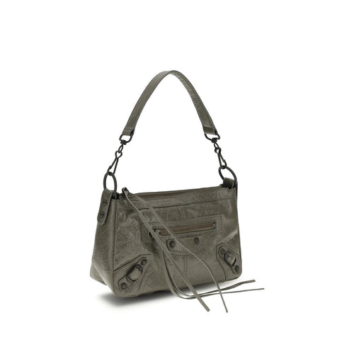 Balenciaga Bicolor Lamb Ovis Aries Aries Handbag - Luxury Boutique Co