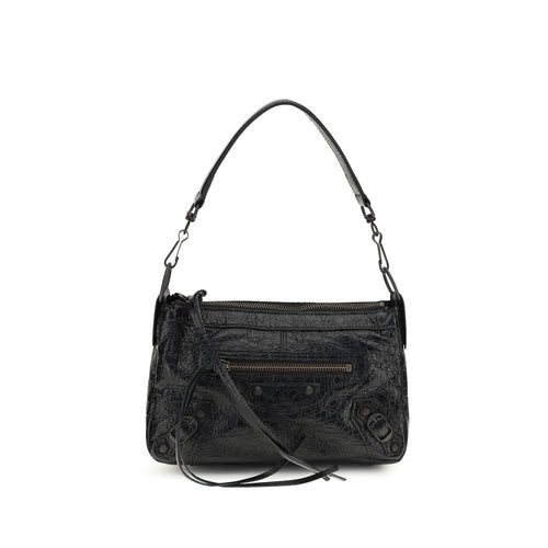 Balenciaga Black Lamb Ovis Aries Aries Handbag - Luxury Boutique Co
