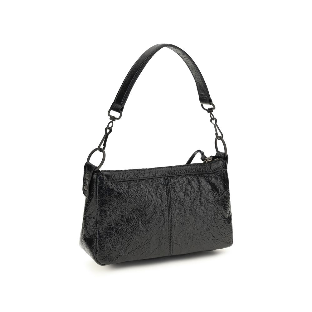 Balenciaga Black Lamb Ovis Aries Aries Handbag - Luxury Boutique Co