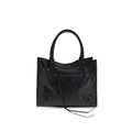 Balenciaga Black Lamb Ovis Aries Aries Handbag - Luxury Boutique Co