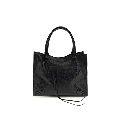 Balenciaga Black Lamb Ovis Aries Aries Handbag - Luxury Boutique Co