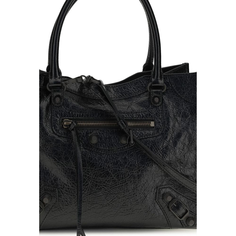 Balenciaga Black Lamb Ovis Aries Aries Handbag - Luxury Boutique Co