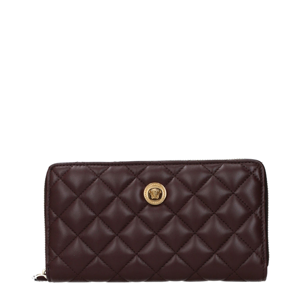 Versace Brown Leather Wallet - Luxury Boutique Co
