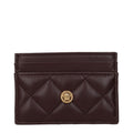 Versace Brown Leather Cardholder - Luxury Boutique Co