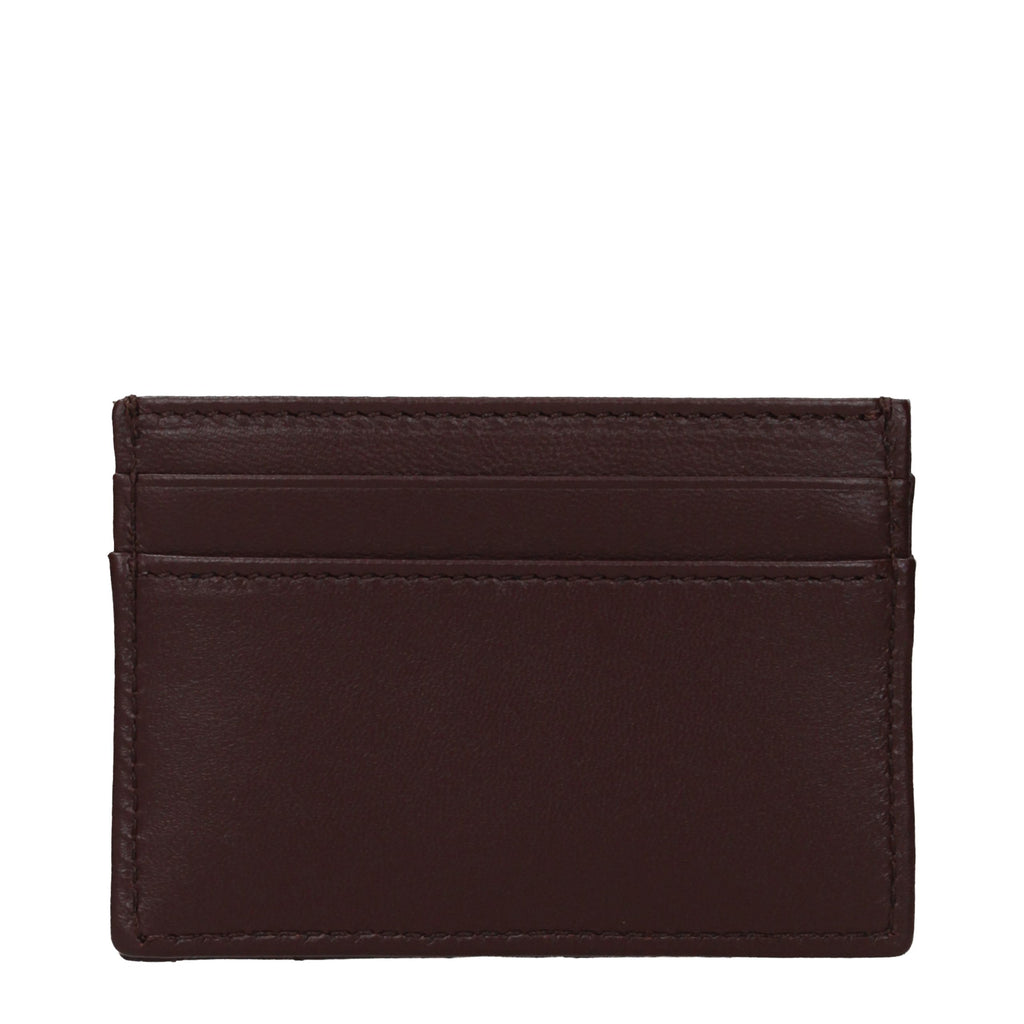 Versace Brown Leather Cardholder - Luxury Boutique Co