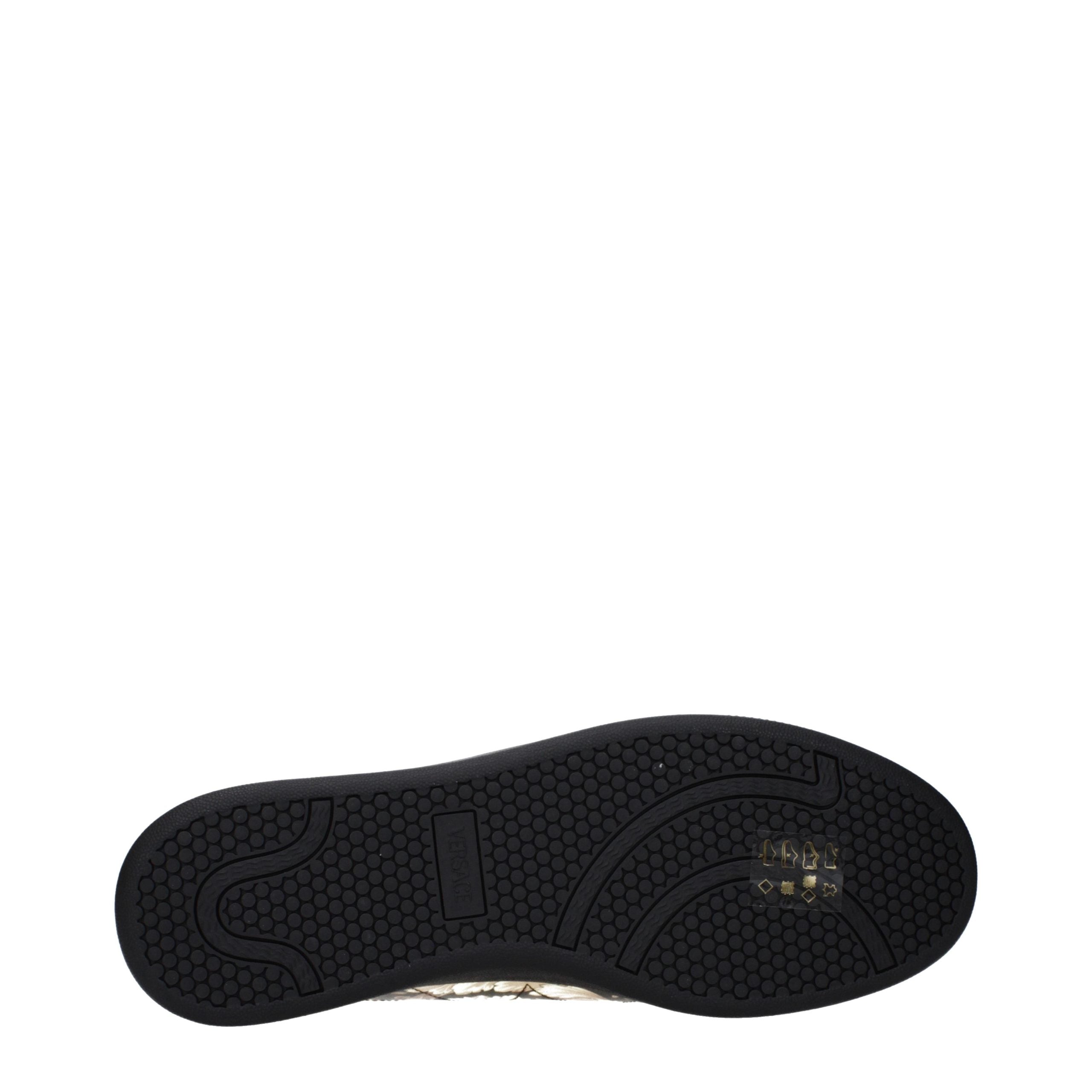 Versace Black Leather Chunky Sneakers - Luxury Boutique Co