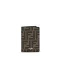 Fendi Brown Calf Leather Bos Taurus Wallet - Luxury Boutique Co