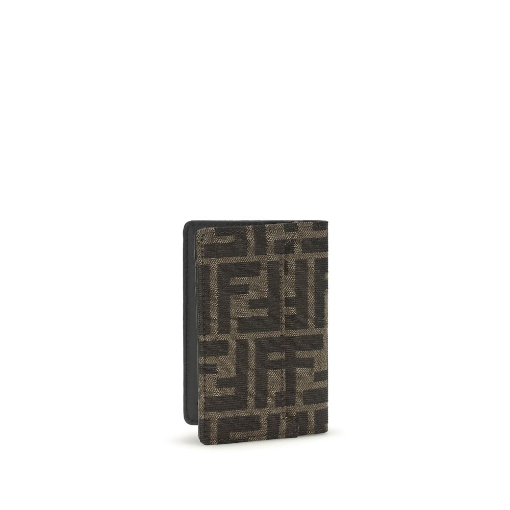 Fendi Brown Calf Leather Bos Taurus Wallet - Luxury Boutique Co