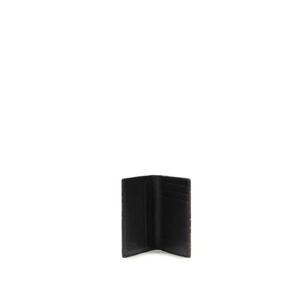 Fendi Brown Calf Leather Bos Taurus Wallet - Luxury Boutique Co
