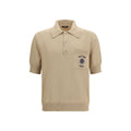 Balmain Beige Cotton Polo Shirt - Luxury Boutique Co