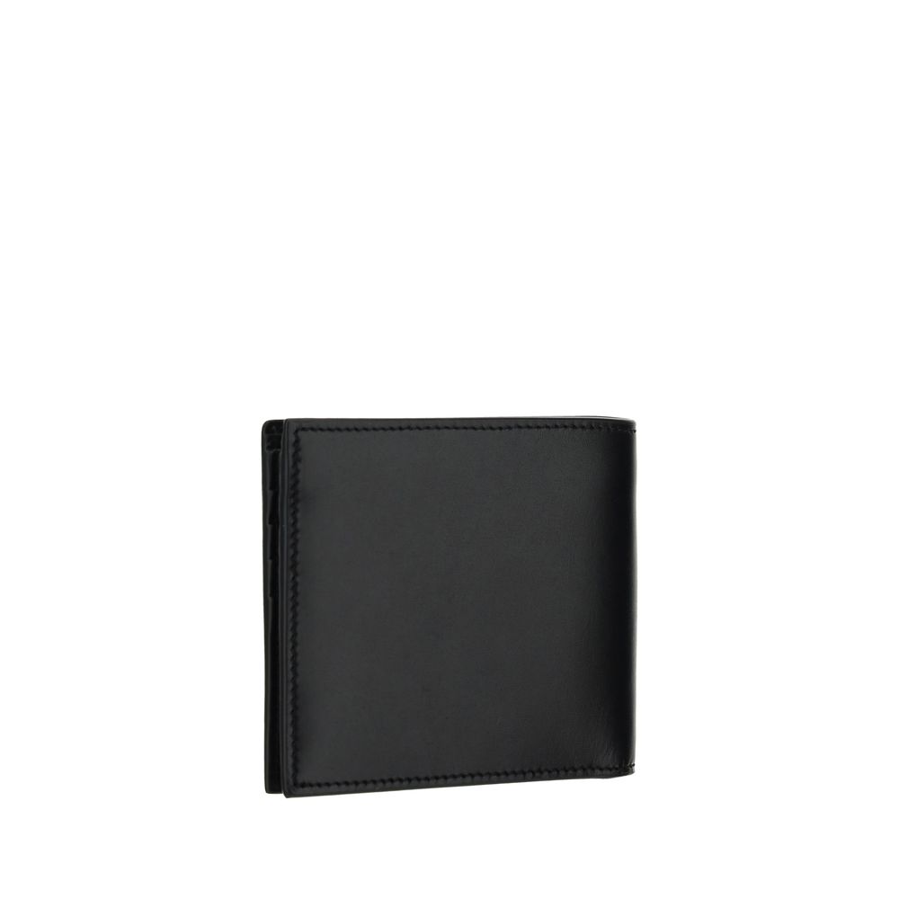 Saint Laurent Black Calf Leather Bos Taurus Wallet - Luxury Boutique Co