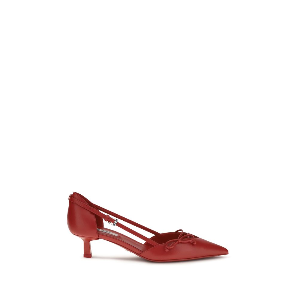 Prada Multicolor Goatskin High Heel Pumps - Luxury Boutique Co