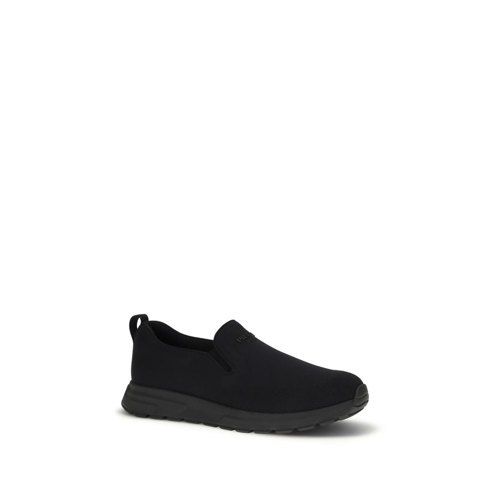 Prada Black Fabric Sneakers - Luxury Boutique Co