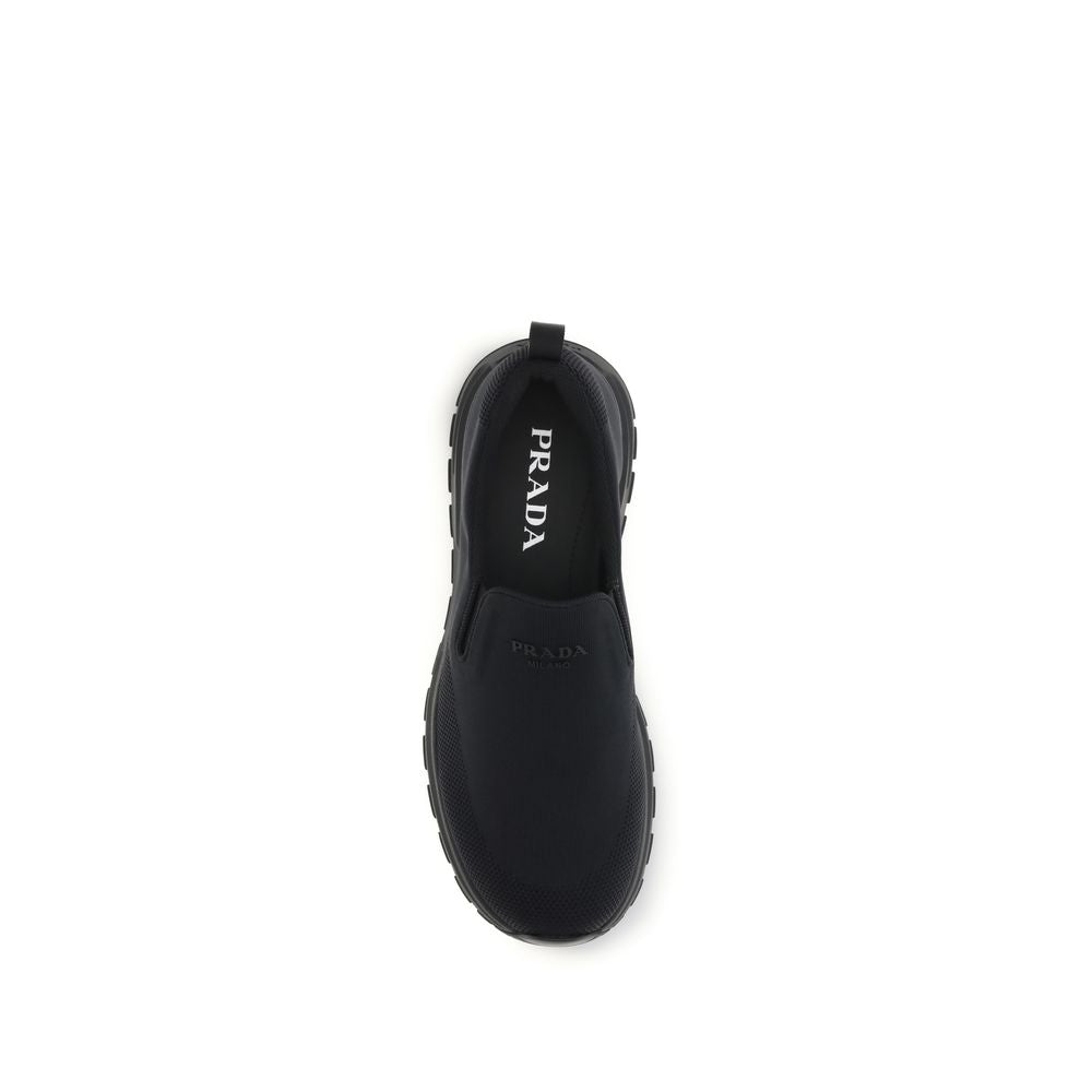 Prada Black Fabric Sneakers - Luxury Boutique Co