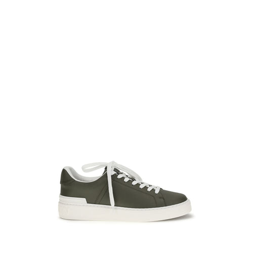 Balmain Bicolor Calf Leather Bos Taurus Sneakers - Luxury Boutique Co