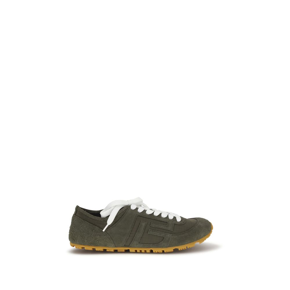 Balmain Bicolor Calf Leather Bos Taurus Athletic Sneakers - Luxury Boutique Co