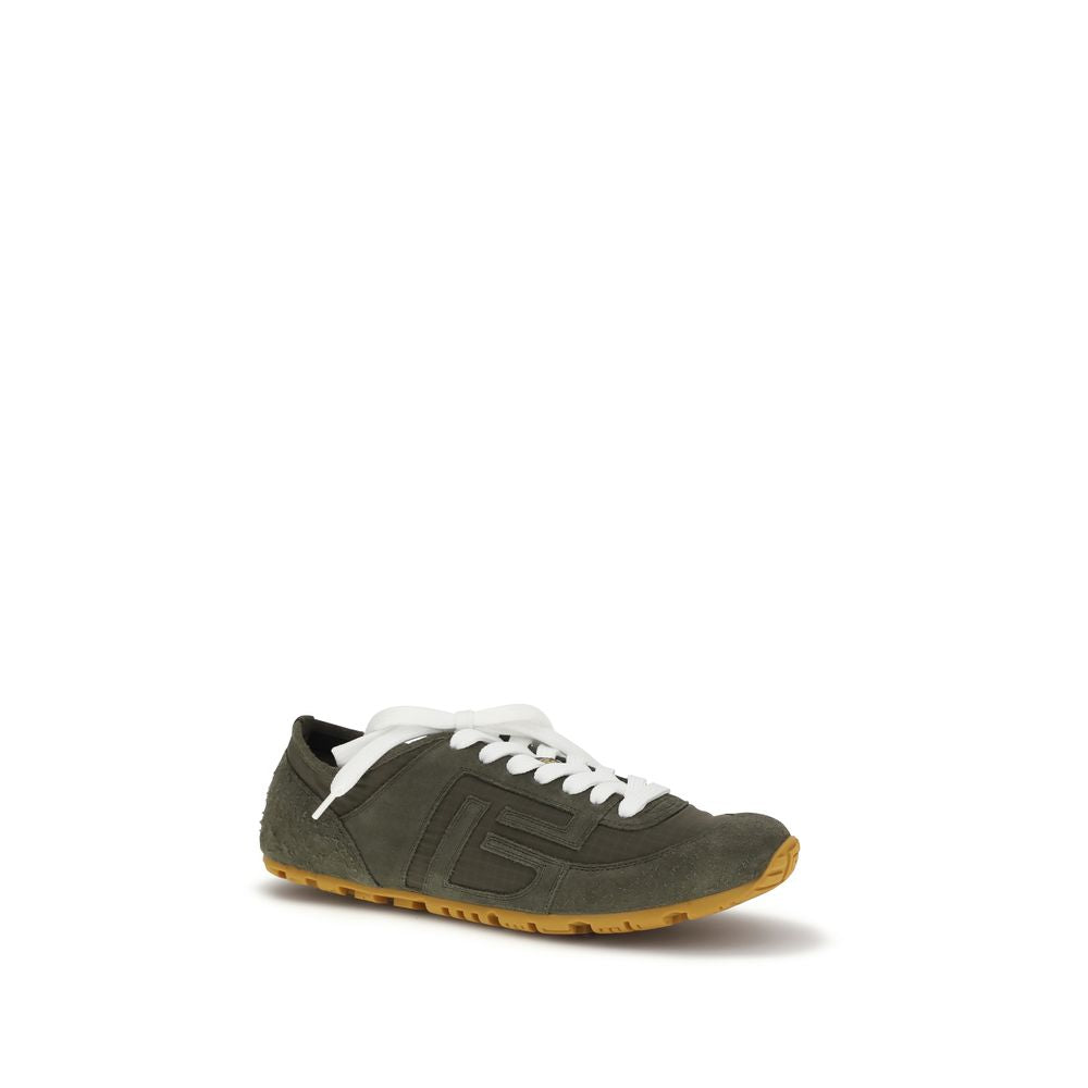 Balmain Bicolor Calf Leather Bos Taurus Athletic Sneakers - Luxury Boutique Co