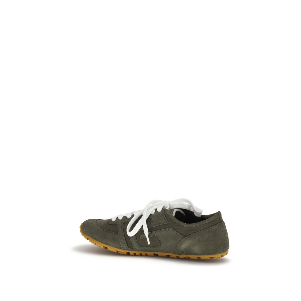 Balmain Bicolor Calf Leather Bos Taurus Athletic Sneakers - Luxury Boutique Co
