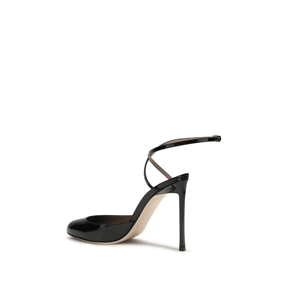 Tom Ford Black Calf Leather Bos Taurus High Heel Pumps - Luxury Boutique Co