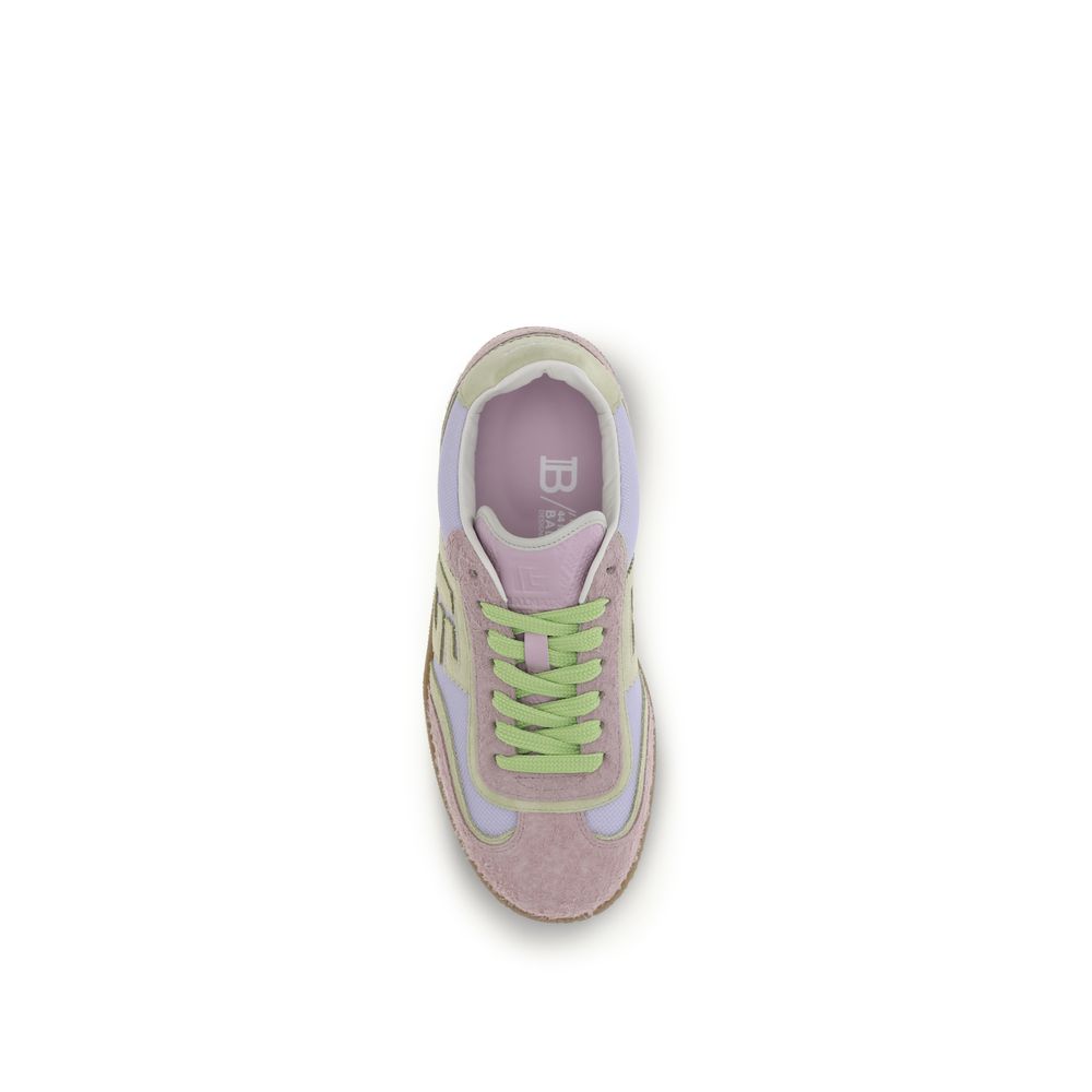 Balmain Multicolor Calf Leather Bos Taurus Athletic Sneakers - Luxury Boutique Co