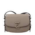 Jimmy Choo Gray Leather Crossbody Bag - Luxury Boutique Co