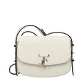 Jimmy Choo White Leather Shoulder Bag - Luxury Boutique Co