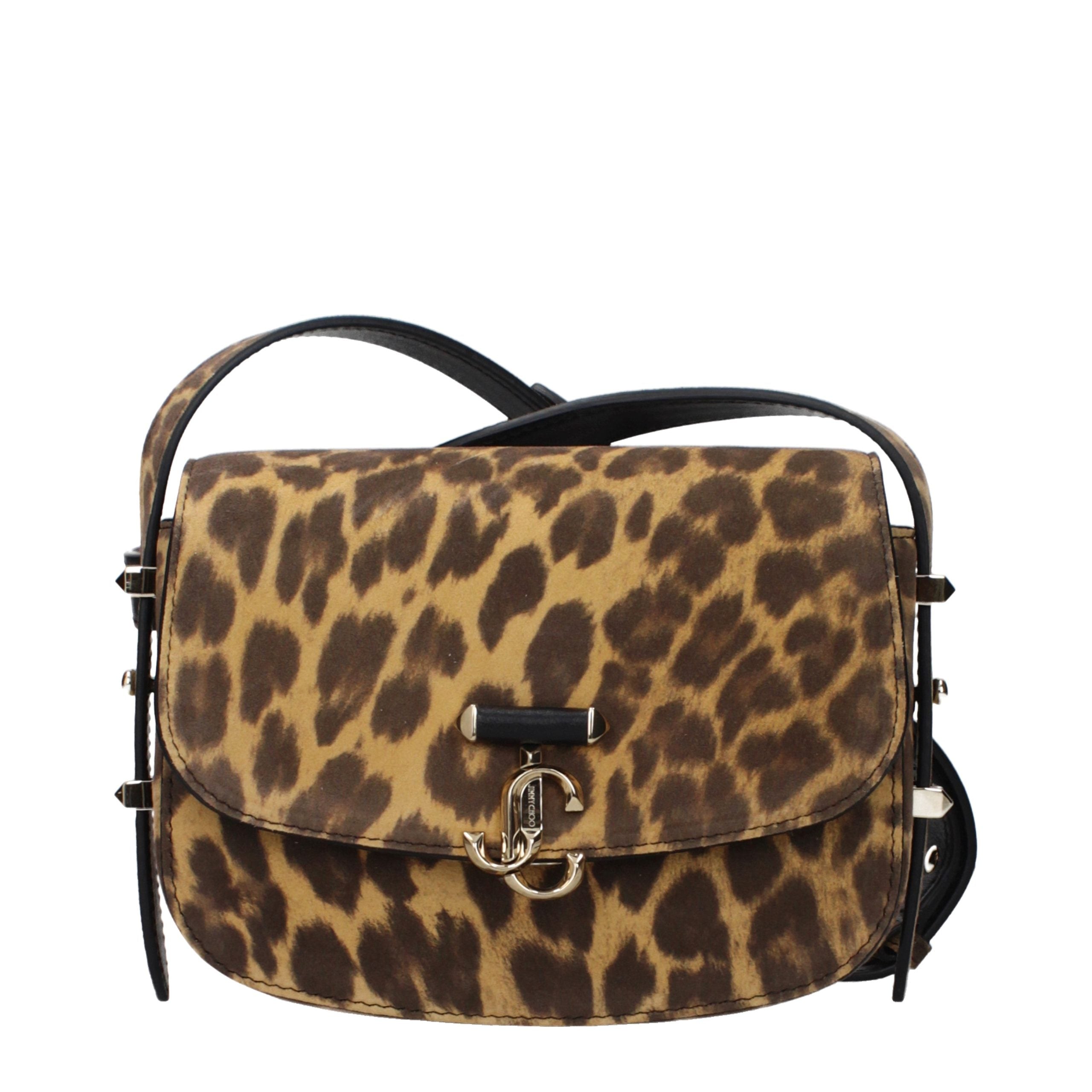 Jimmy Choo Brown Leather Crossbody Bag - Luxury Boutique Co