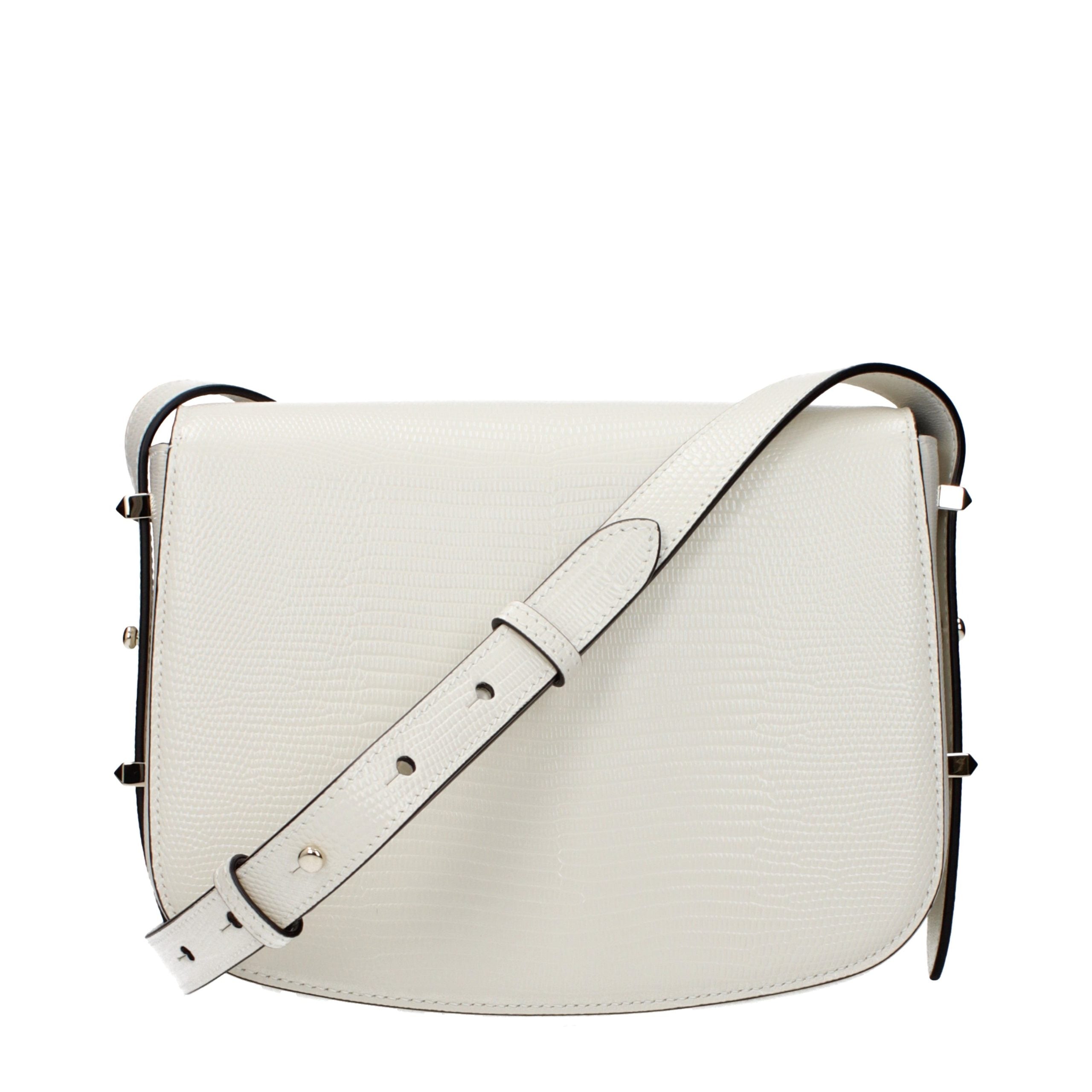Jimmy Choo White Leather Crossbody Bag - Luxury Boutique Co