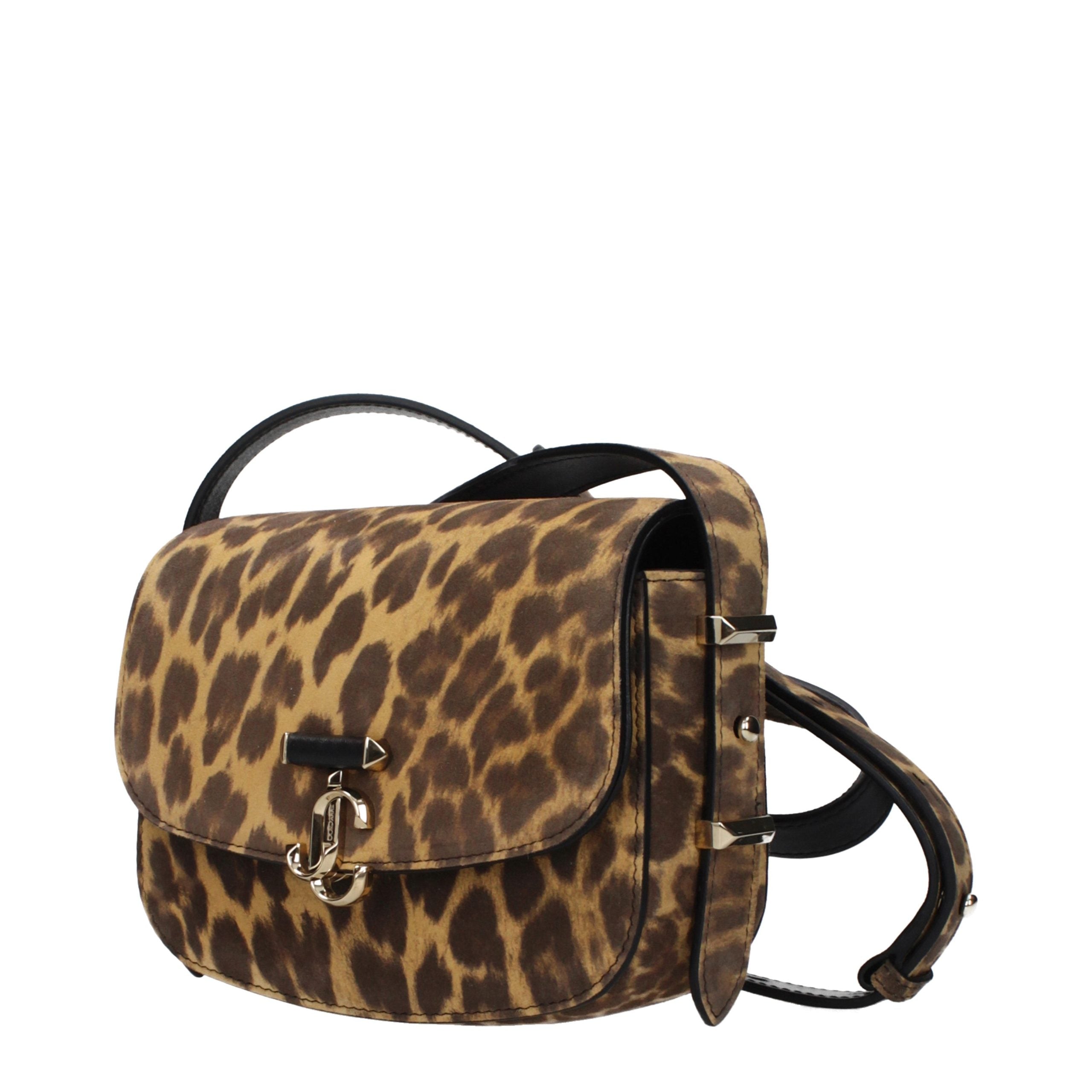 Jimmy Choo Brown Leather Crossbody Bag - Luxury Boutique Co