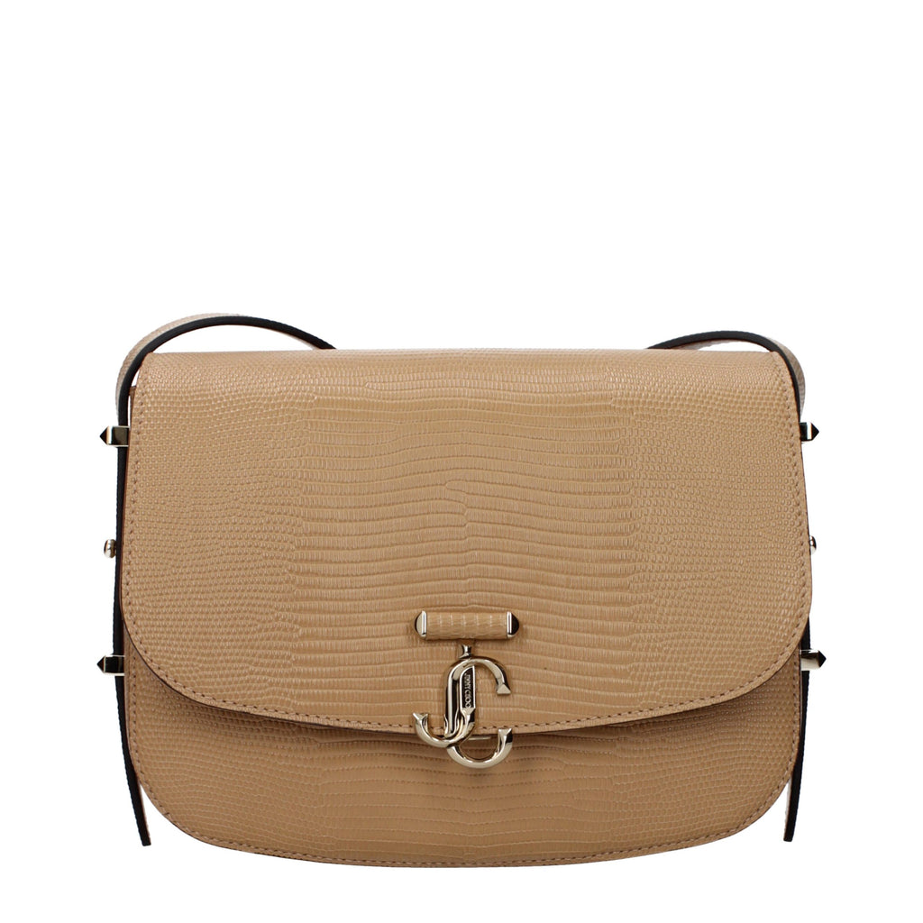 Jimmy Choo Brown Leather Crossbody Bag - Luxury Boutique Co