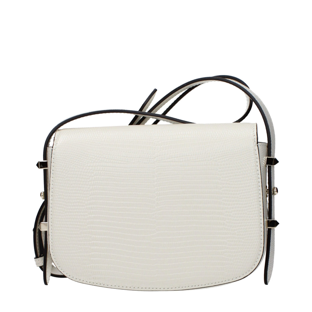 Jimmy Choo White Leather Shoulder Bag - Luxury Boutique Co