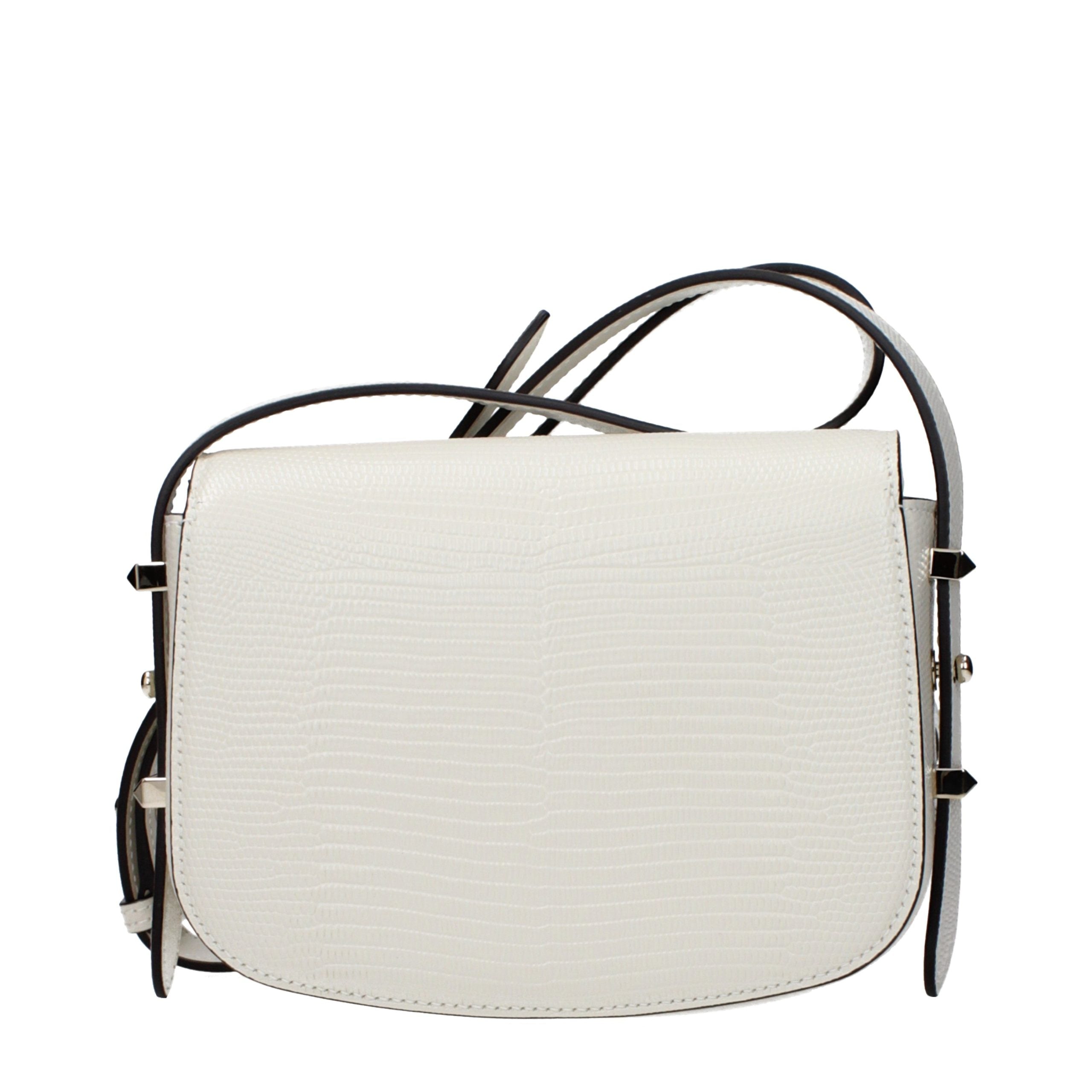 Jimmy Choo White Leather Shoulder Bag - Luxury Boutique Co