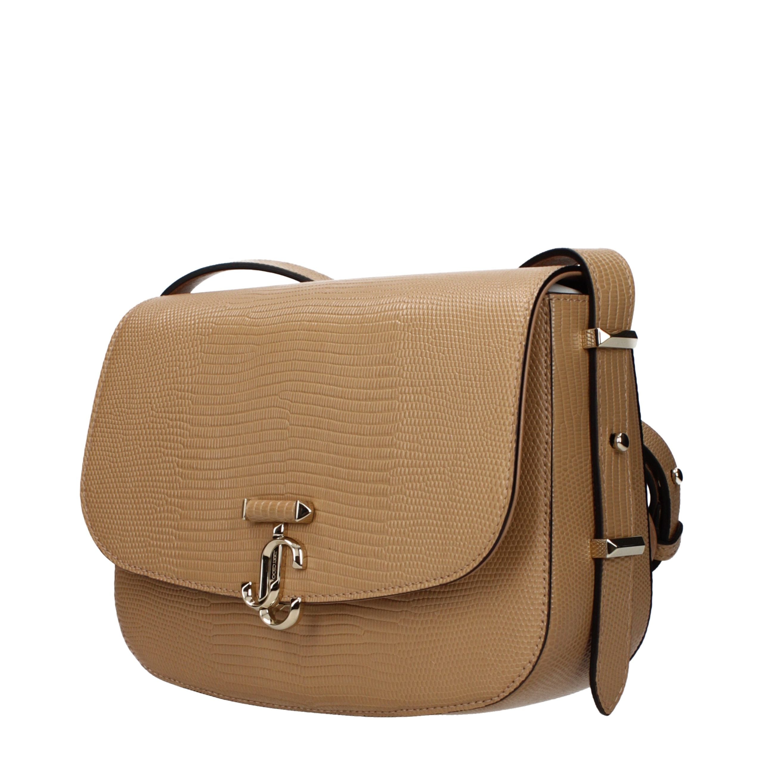 Jimmy Choo Brown Leather Crossbody Bag - Luxury Boutique Co