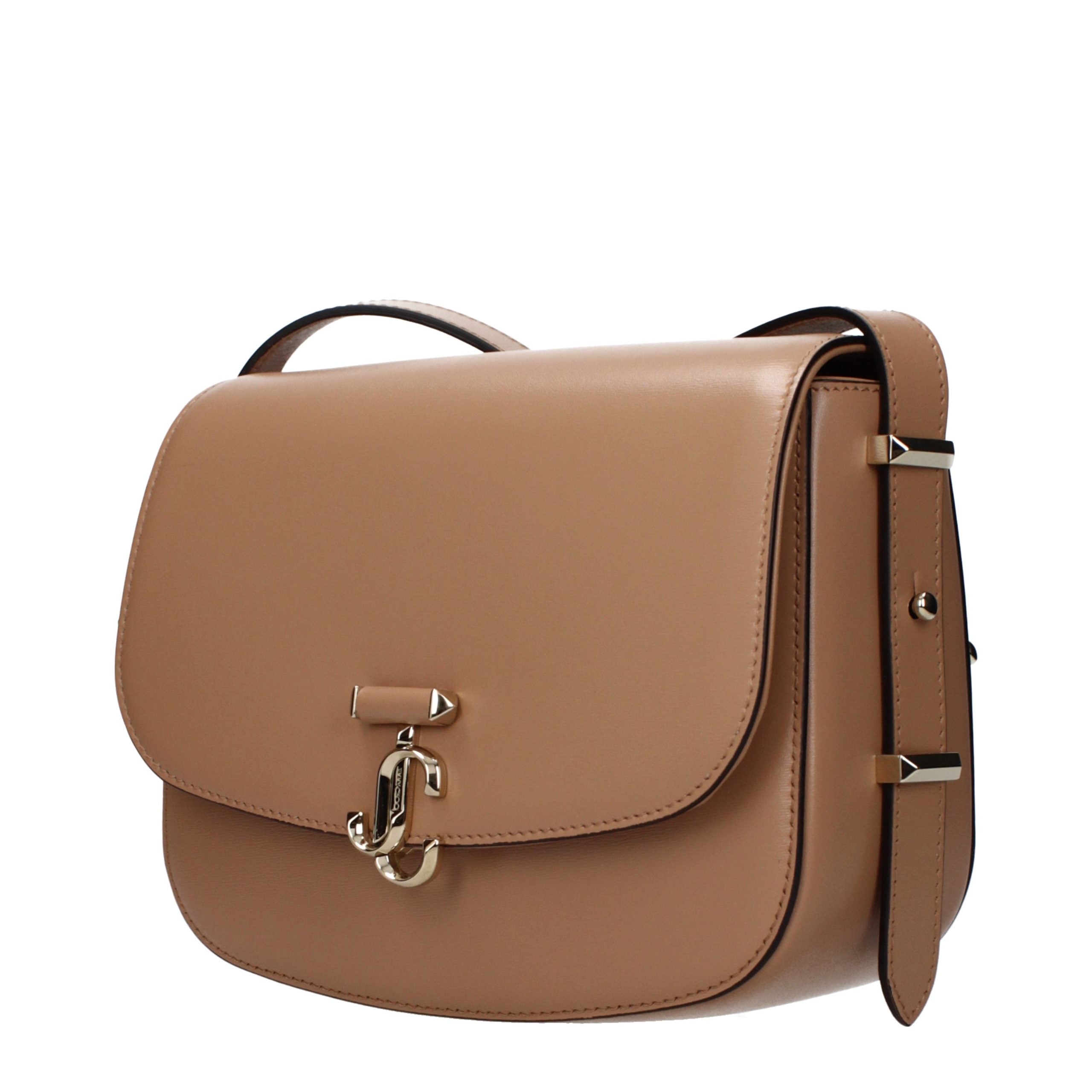 Jimmy Choo Brown Leather Crossbody Bag - Luxury Boutique Co