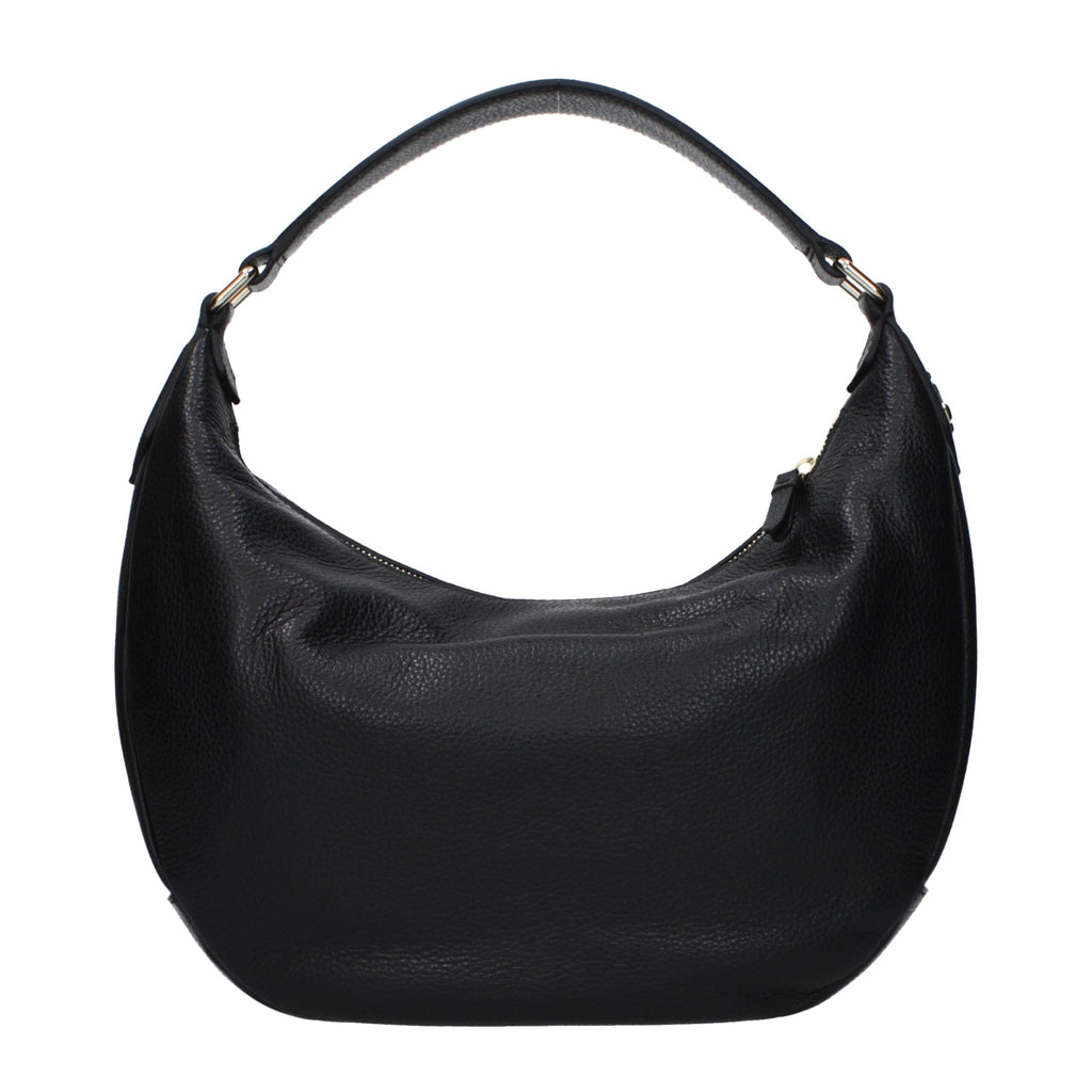 Jimmy Choo Black Leather Shoulder Bag - Luxury Boutique Co