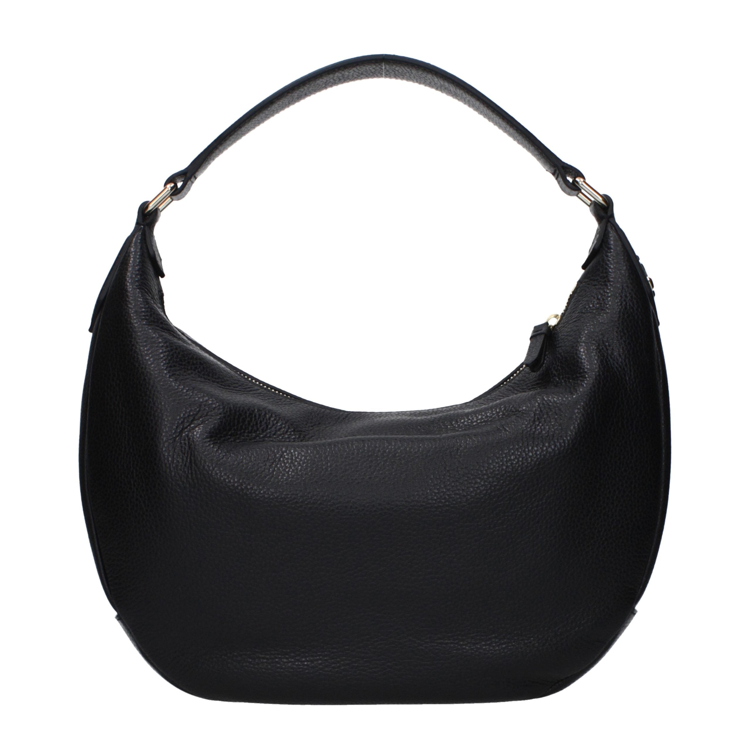 Jimmy Choo Black Leather Shoulder Bag - Luxury Boutique Co