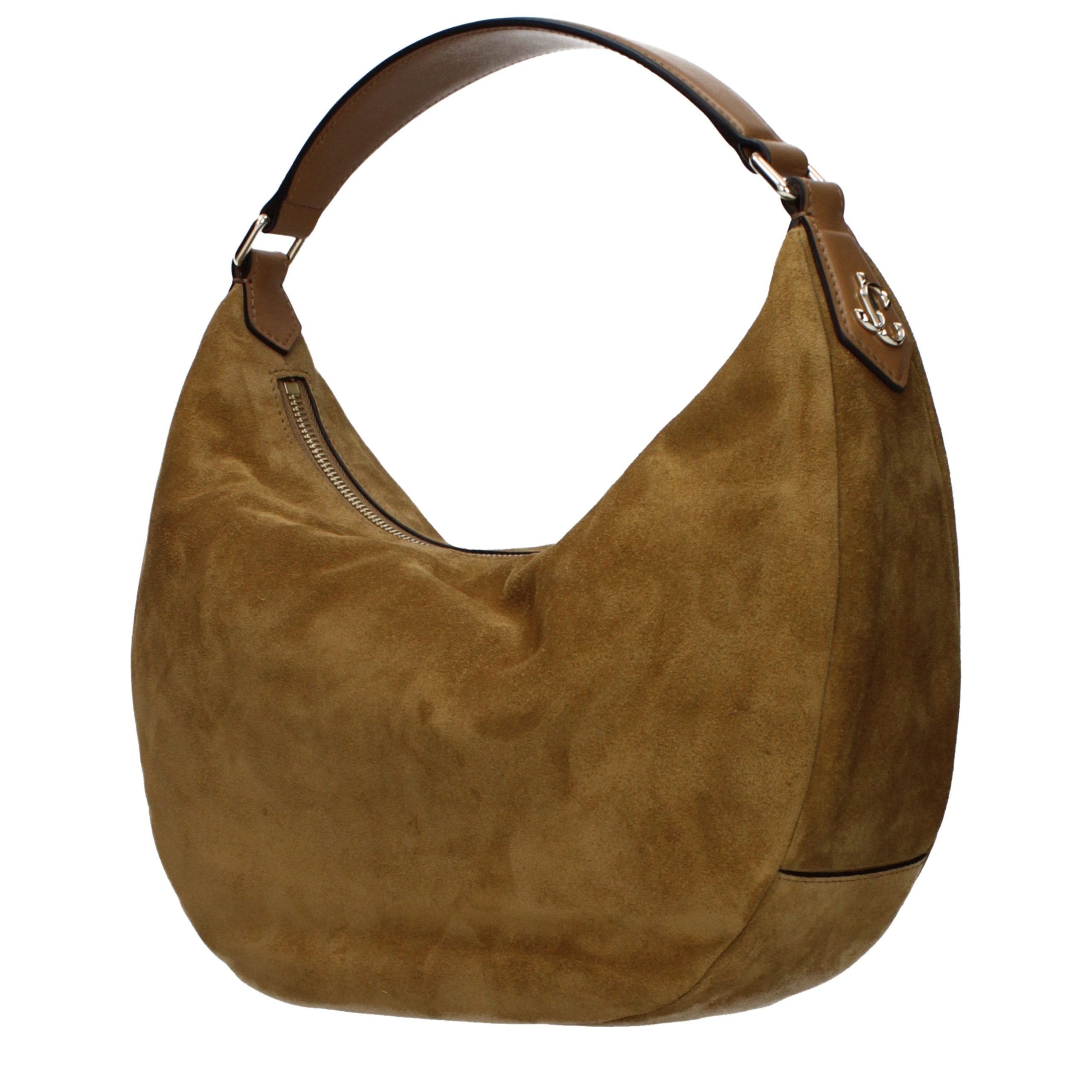 Jimmy Choo Brown Leather Shoulder Bag - Luxury Boutique Co