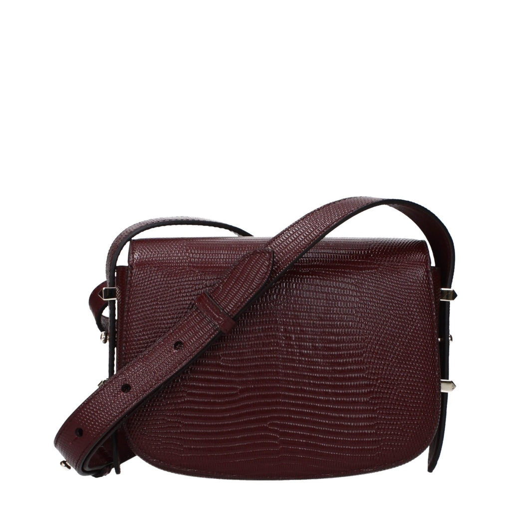 Jimmy Choo Red Leather Shoulder Bag - Luxury Boutique Co