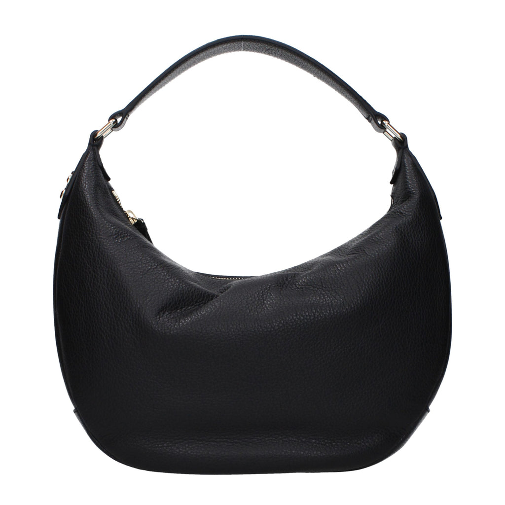 Jimmy Choo Black Leather Shoulder Bag - Luxury Boutique Co